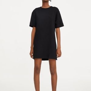 ZARA BLACK  BASIC DRESS TRF